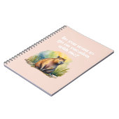 CAPYBARA NOTEBOOK-3 NOTIZBLOCK (Linke Seite)