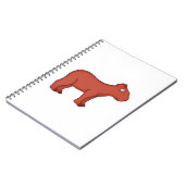 Capybara Notizblock (Linke Seite)