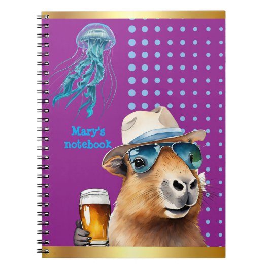 CAPYBARA - NOTIZBLOCK (Vorderseite)