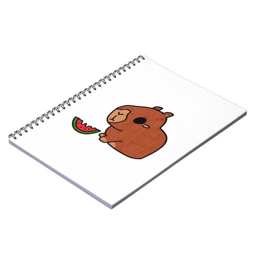 Capybara Notizblock (Linke Seite)