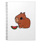 Capybara Notizblock (Vorderseite)