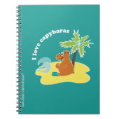 Capybara Notizblock (Vorderseite)