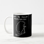 Capybara Off To Commit Tomfoolery Kaffeetasse (Links)