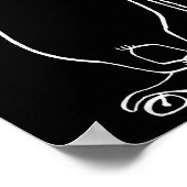 Capybara Off To Commit Tomfoolery  Poster (Ecke)