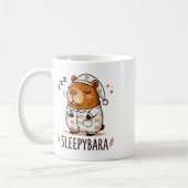 Capybara Offiziell Sleep Pajamas Nachtgown Sleepyb Kaffeetasse (Links)