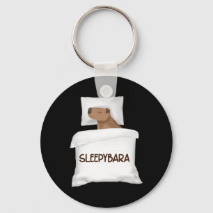 Capybara Offiziell Sleep Pajamas Nachtgown Sleepyb Schlüsselanhänger