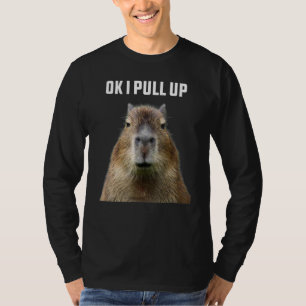 Capybara Ok I Niedliches Capy Süße Tier Haustier T-Shirt