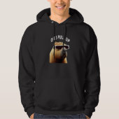 Capybara OK I Pull Up Animal Meme Hoodie (Vorderseite)