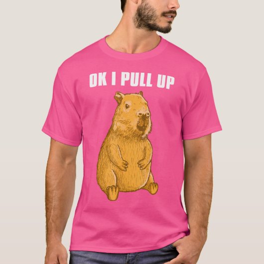 Capybara Ok I T-Shirt (Vorderseite)