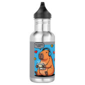 Capybara Old School Gamer Water Bottle Edelstahlflasche (Rechts)