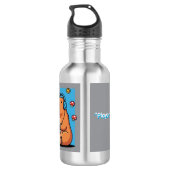 Capybara Old School Gamer Water Bottle Edelstahlflasche (Rückseite)