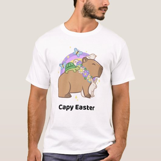 Capybara Oster T-Shirt (Vorderseite)