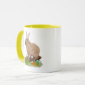 Capybara Ostern Niedlich Bunny Funny Tasse (Vorderseite Links)