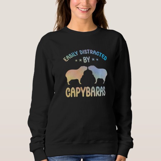 Capybara Outfit for Capybara Lovers Apparel Women  Sweatshirt (Vorderseite)