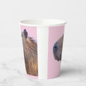 Capybara Paper-Teller Pappbecher (Links)