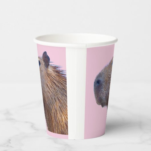 Capybara Paper-Teller Pappbecher (Rechts)