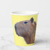 Capybara Paper-Teller Pappbecher (Vorderseite)