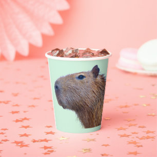 Capybara Paper-Teller Pappbecher