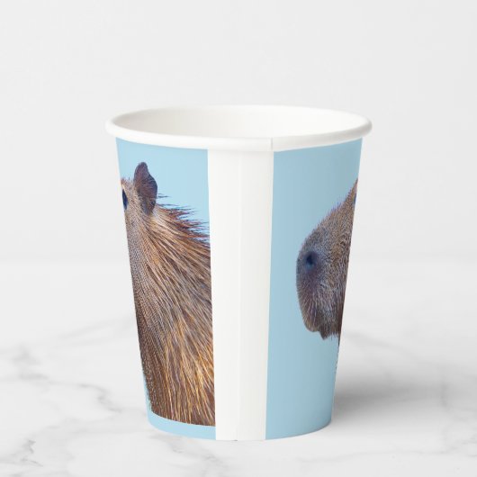 Capybara Paper-Teller Pappbecher (Rechts)