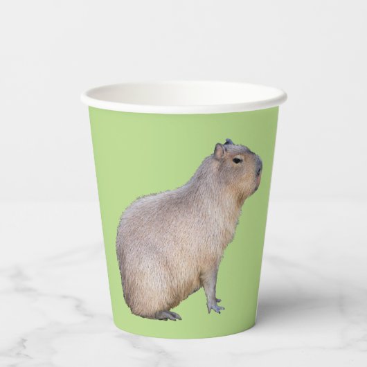 Capybara Pappbecher (Rückseite)