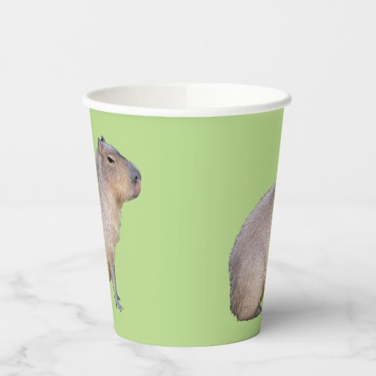 Capybara Pappbecher (Links)