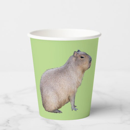 Capybara Pappbecher (Vorderseite)