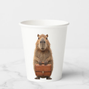 Capybara Pappbecher