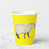 Capybara Pappbecher (Rückseite)
