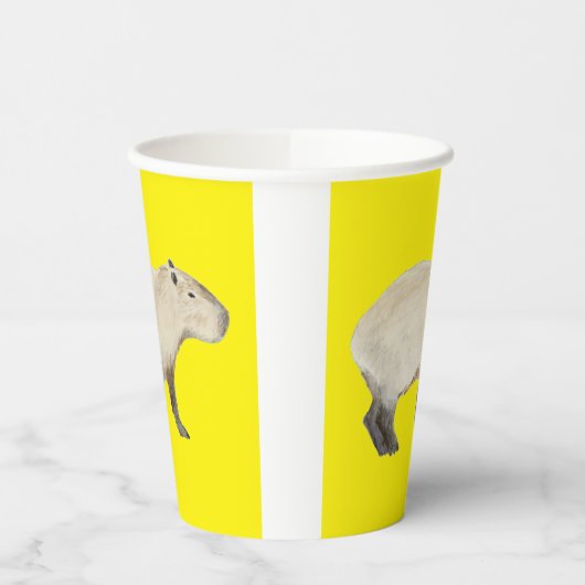 Capybara Pappbecher (Links)