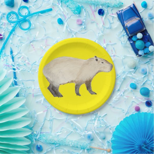 Capybara Pappteller (Party)