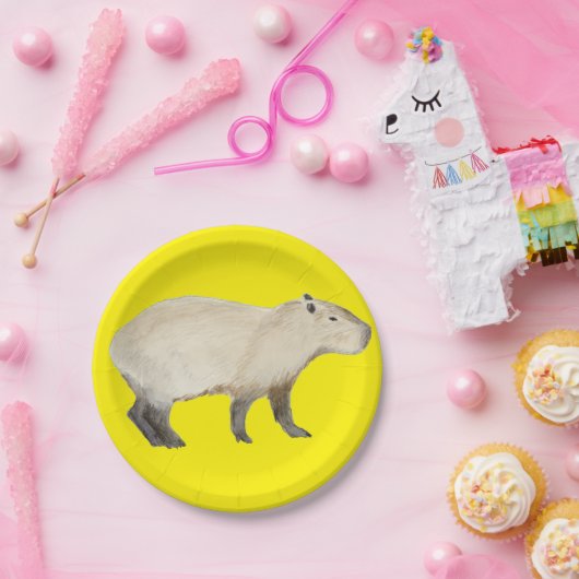 Capybara Pappteller (Party)