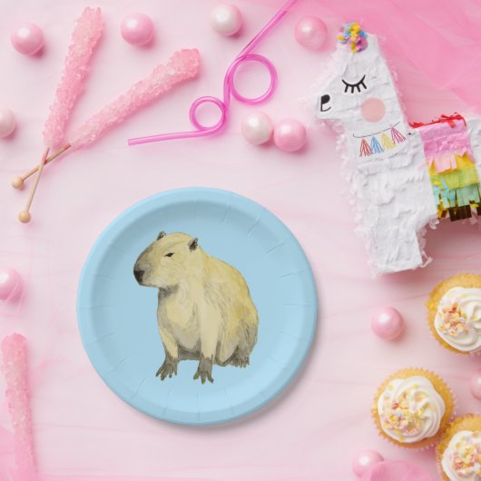 Capybara Pappteller (Party)
