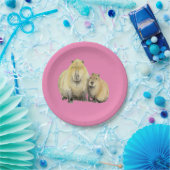 Capybara Pappteller (Party)