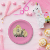 Capybara Pappteller (Party)