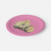Capybara Pappteller (Schrägansicht)