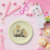 Capybara Pappteller (Party)