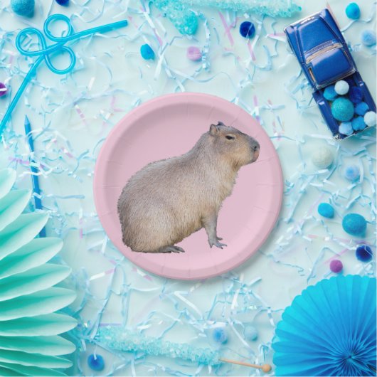 Capybara Pappteller (Party)
