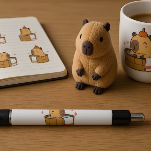 Capybara Pen | Süße Tier Stationery-Geschenk Kugelschreiber