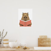 Capybara-Personalisierter Druck Poster (Küche)