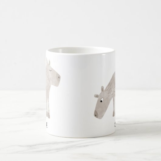 Capybara Personenname Kaffeetasse (Mittel)
