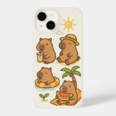 Capybara Phone case iPhone Hülle (Rückseite)