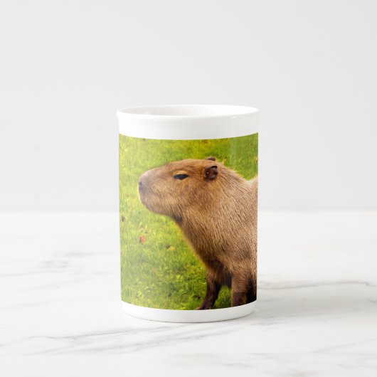 Capybara Porzellantasse (Vorderseite)