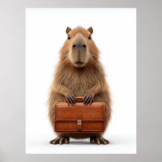 Capybara Poster (Vorne)