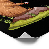 Capybara Poster (Ecke)