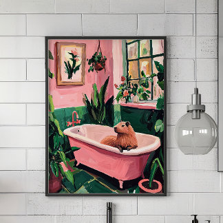 Capybara Poster