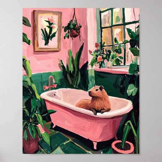 Capybara Poster (Vorne)