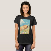 Capybara Power Nickerchen T-Shirt (Vorne ganz)