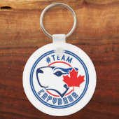 Capybara Pride Schlüsselanhänger (Vorderseite)