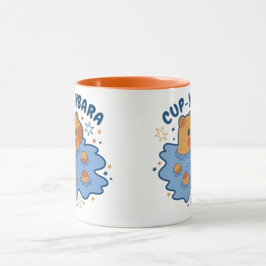 CAPYBARA PUDDLE PUN CAP-YBARA TASSE (Zentrum)