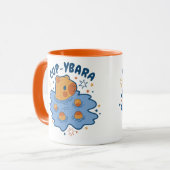 CAPYBARA PUDDLE PUN CAP-YBARA TASSE (Vorderseite Links)